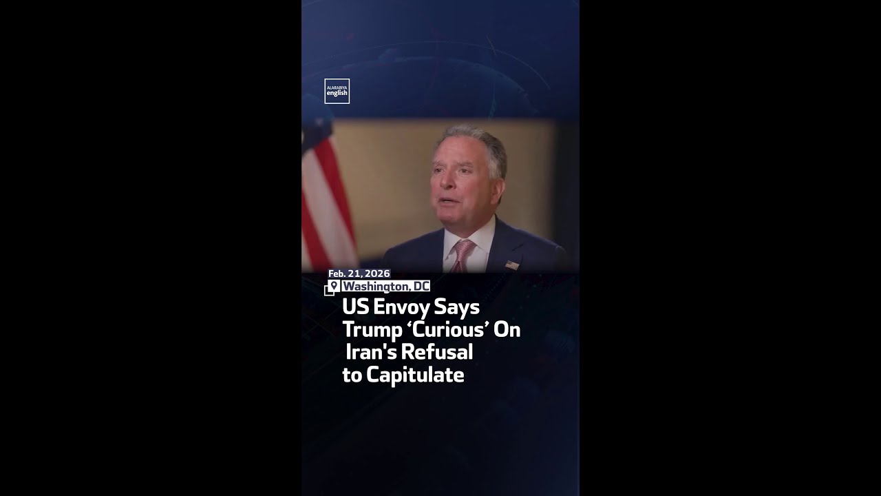 US Envoy Says Trump &lsquo;Curious&rsquo; On Iran's Refusal to Capitulate