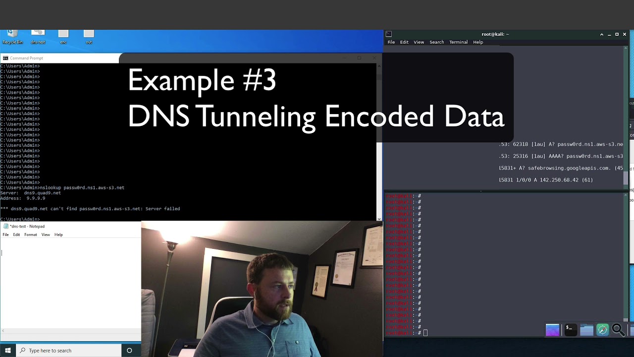 DNS tunneling down the rabbit hole
