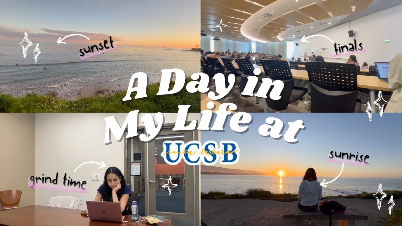 A Day in My Life at UCSB *Finals Week Edition* (5:30 AM - 10 PM)