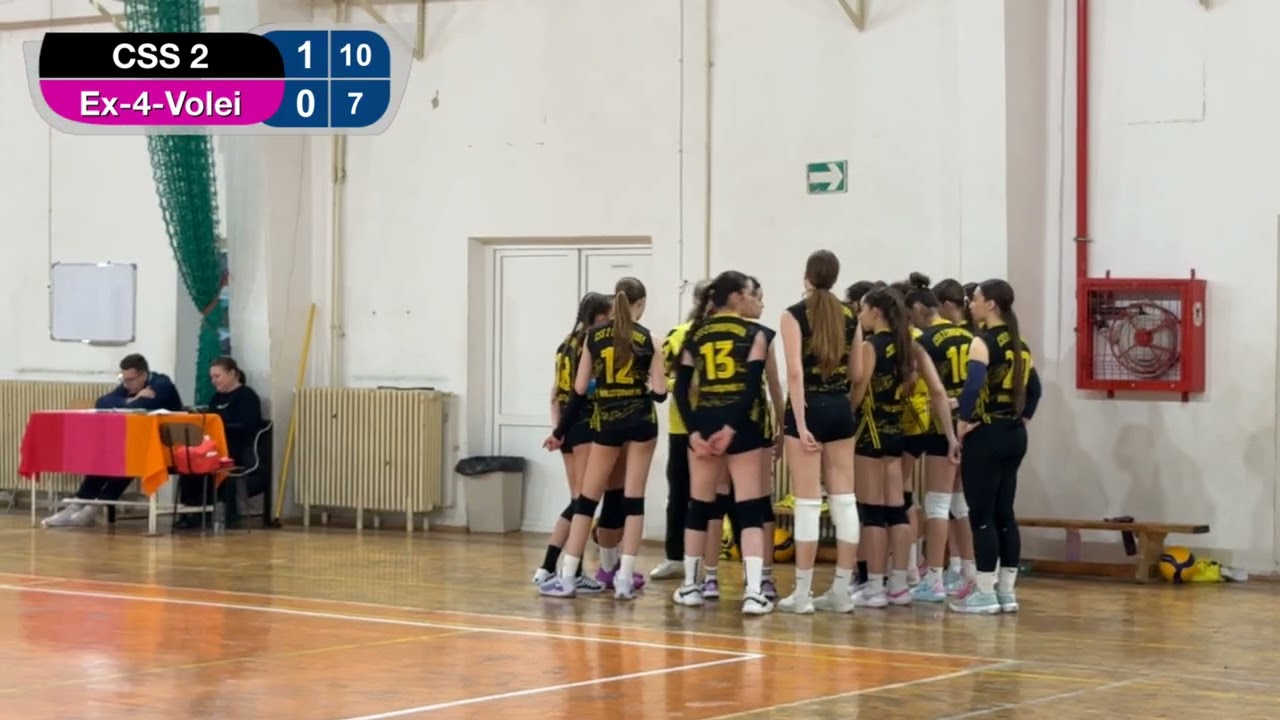 4K / Volei feminin U17 / Campionat Municipal Open 25/26 / CSS 2 - Ex-4-Volei / Set 2