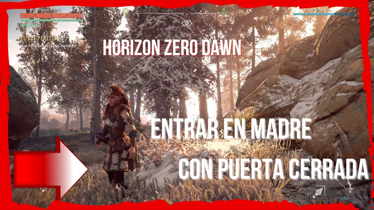 COMO ENTRAR en ojos de madre y conseguir célula de energía. Horizon Zero Dawn: Complete Edition PS5