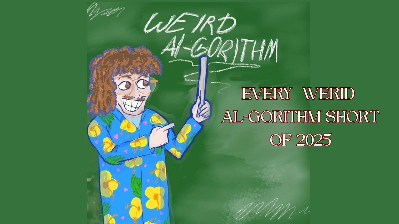 Все короткометражные фильмы Weird Al-Gorithm, выпущенные в 2025 году.