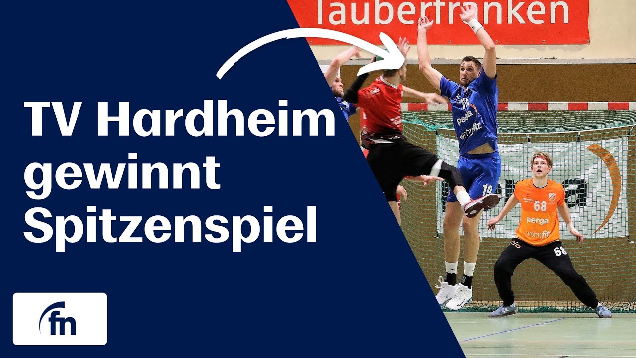 TV Hardheim gewinnt Spitzenspiel gegen SG Heddesheim in der Badenliga - by Fränkische Nachrichten