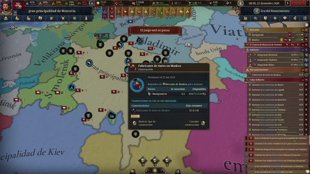 Europa Universalis V - Moscovia --- Rusia
