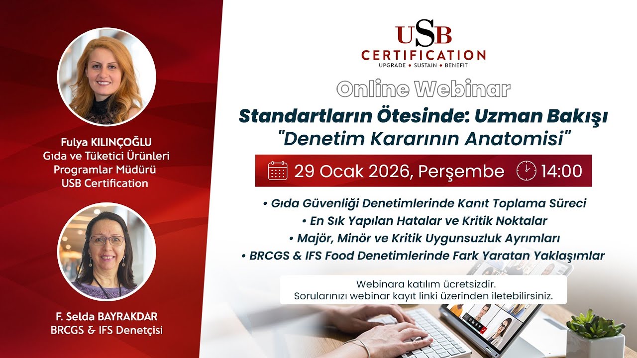 Webinar: Standartların Ötesinde: Uzman Bakışı, Denetim Kararının Anatomisi