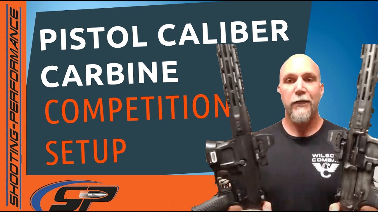 Pistol Caliber Carbine (PCC) Competition setup