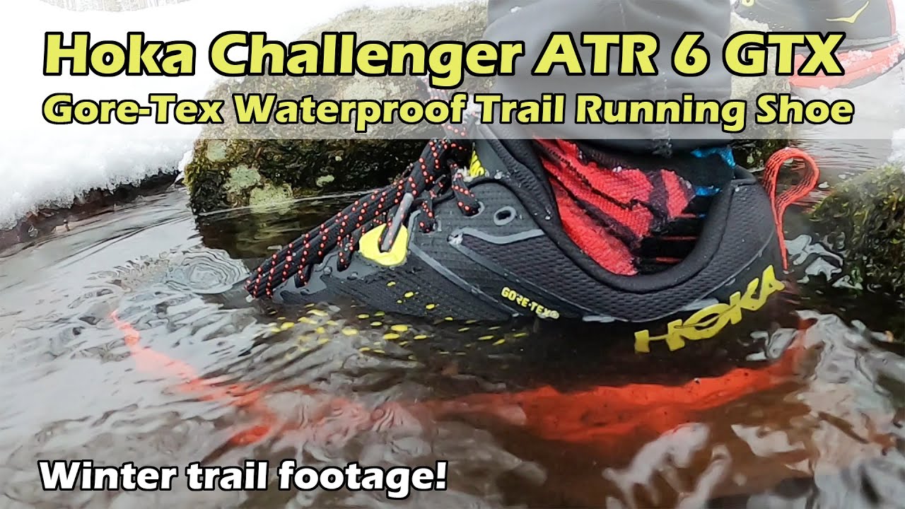 Hoka Challenger ATR 6 GTX | Gore-Tex waterproof trail running shoe | shoe review