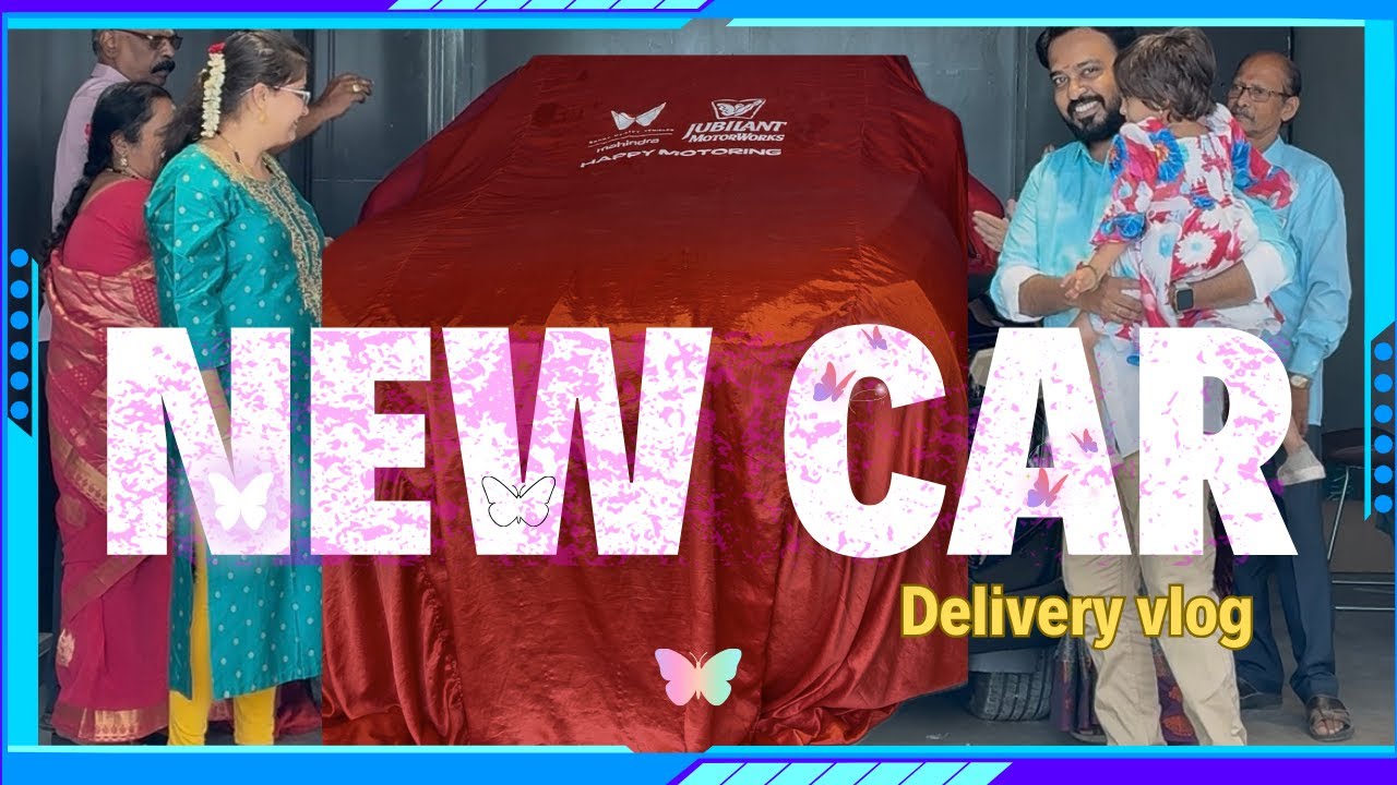 Finally Got Our New Car | A Special Family Moment 🚗✨ #newcar #cardelivery #mahindra