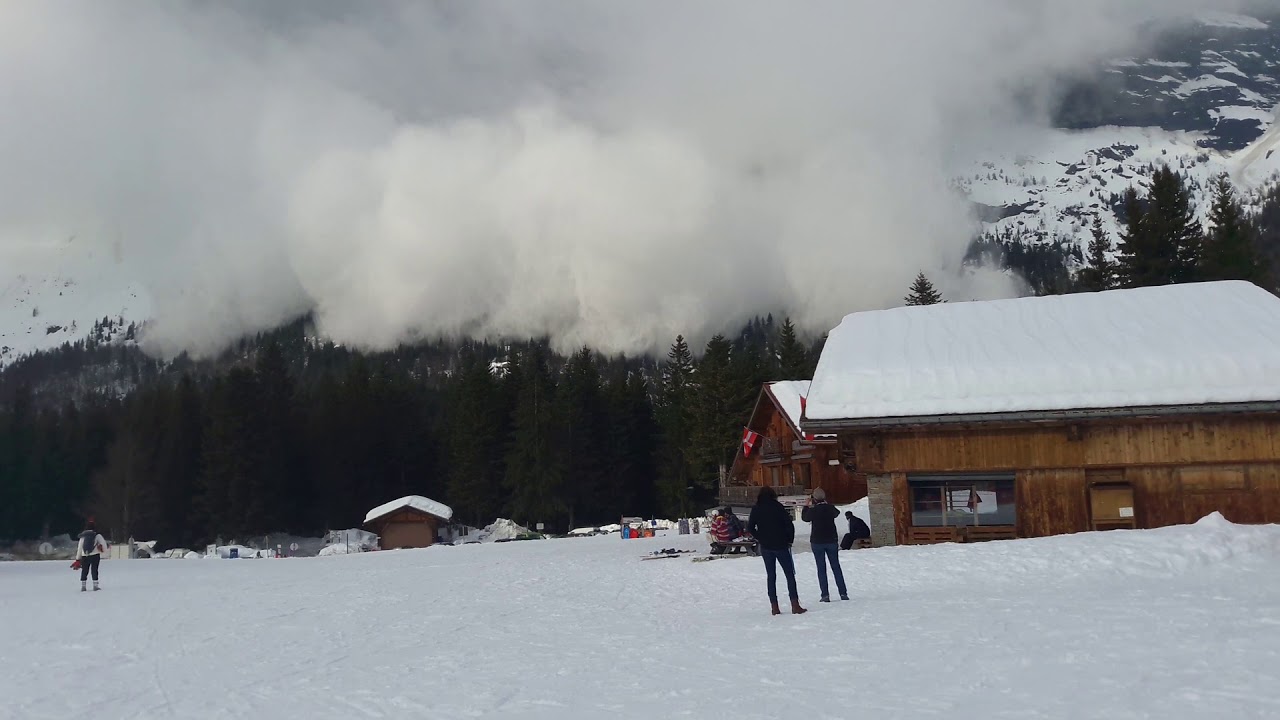Avalanches Plaine Joux Passy