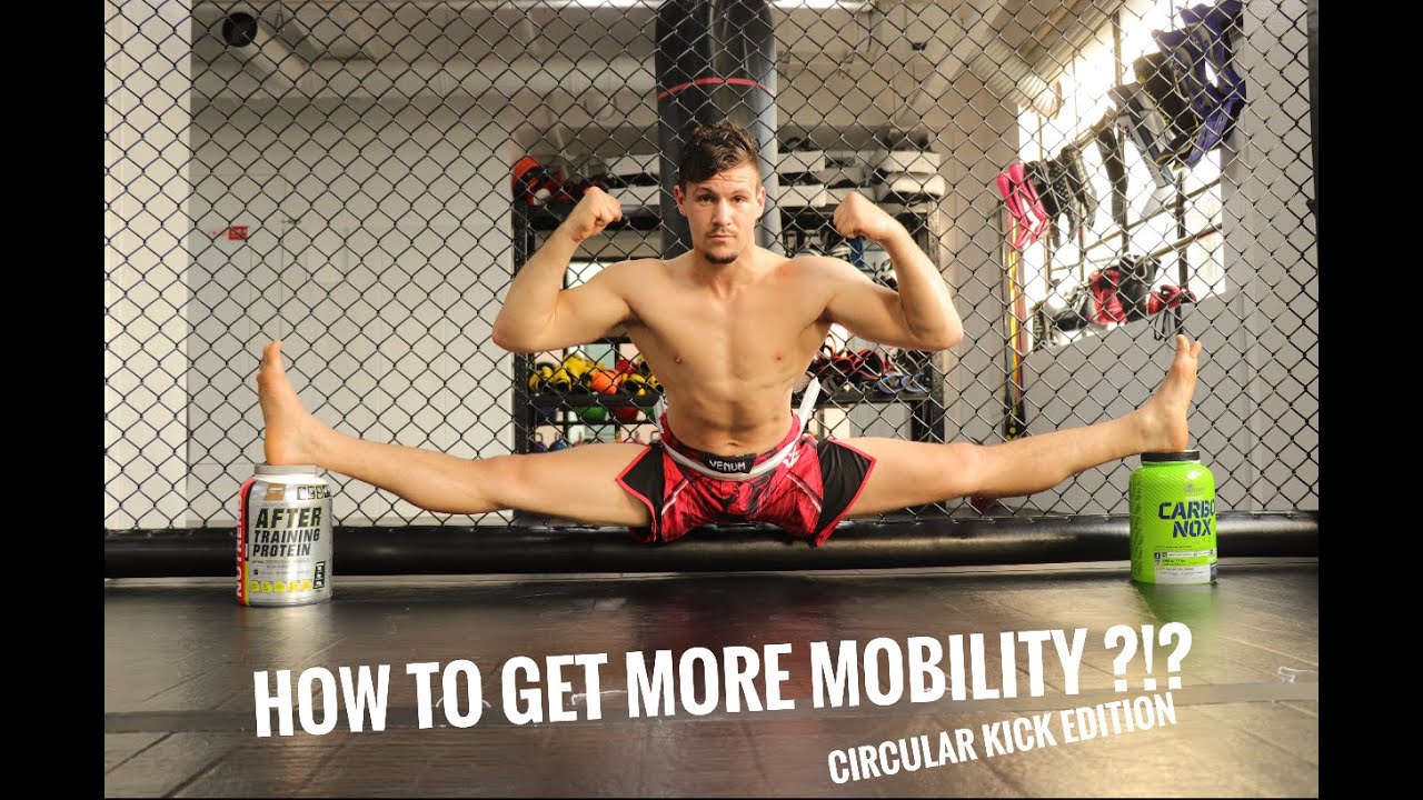 How to get more mobility and control for kicking ??