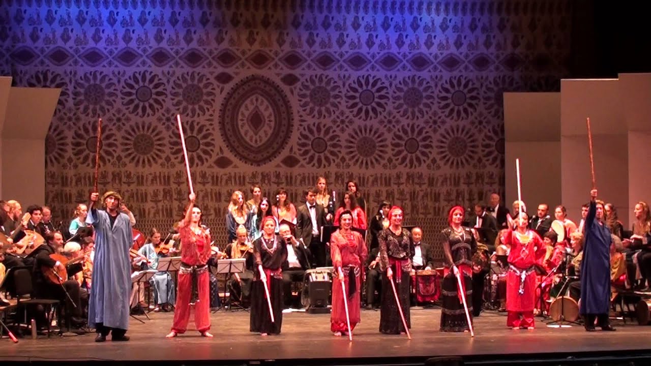 Gan al-Hawa Saidi choreography by Karim Nagi for UCSB Middle East Ensemble