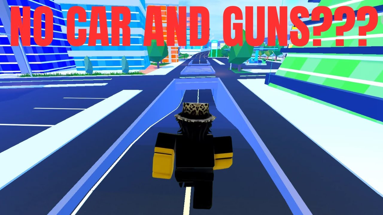 Playing Jailbreak BUT I am BANNED from using vehicles and guns...
