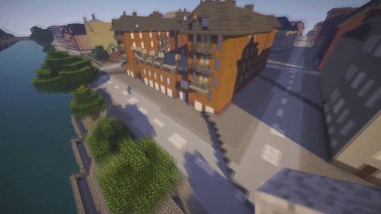 08. Sex veckors bygge av centrala Gävle sommaren 2016 - #gavleminecraft