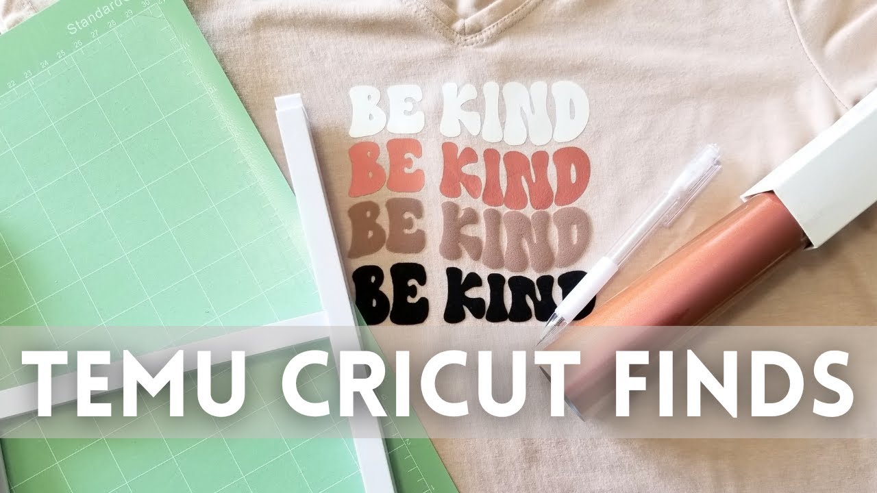 Cricut Temu Finds | Temu VS  Brand Names | Review and Compare HTV, Cutting Mats and Other Fun Finds