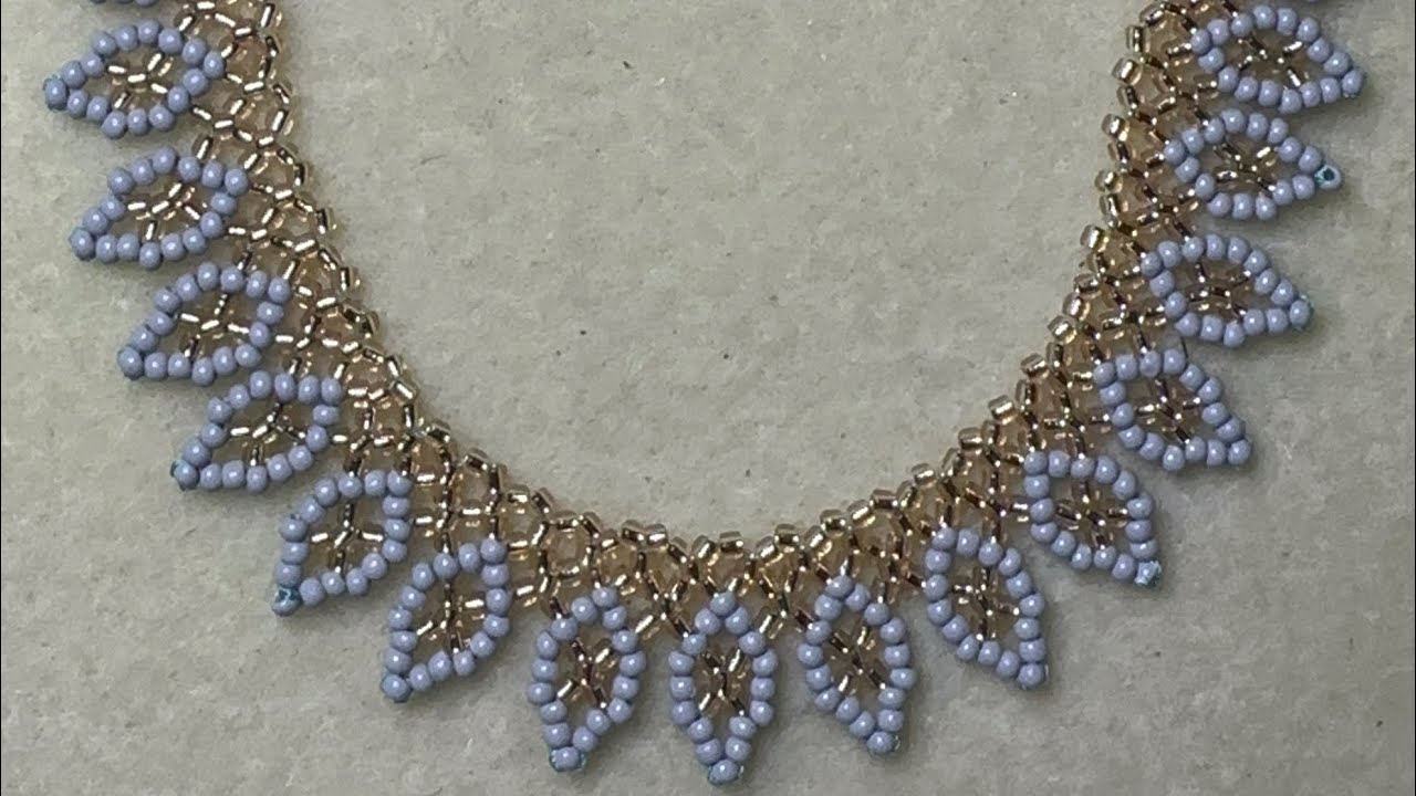Collar en hojas fácil de hacer #parati #handmade #tutorial #hazlotutambien #tutorial #diy #collar 