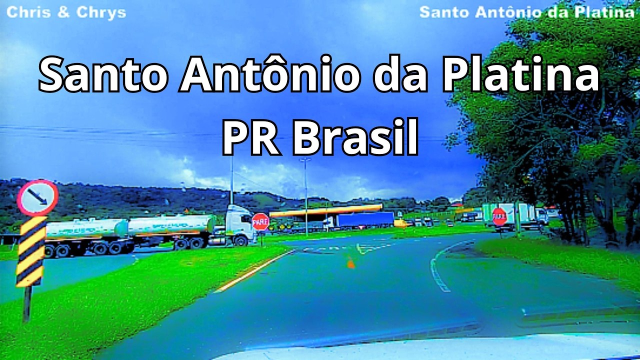 Passando por Santo Antônio da Platina, PR Brasil