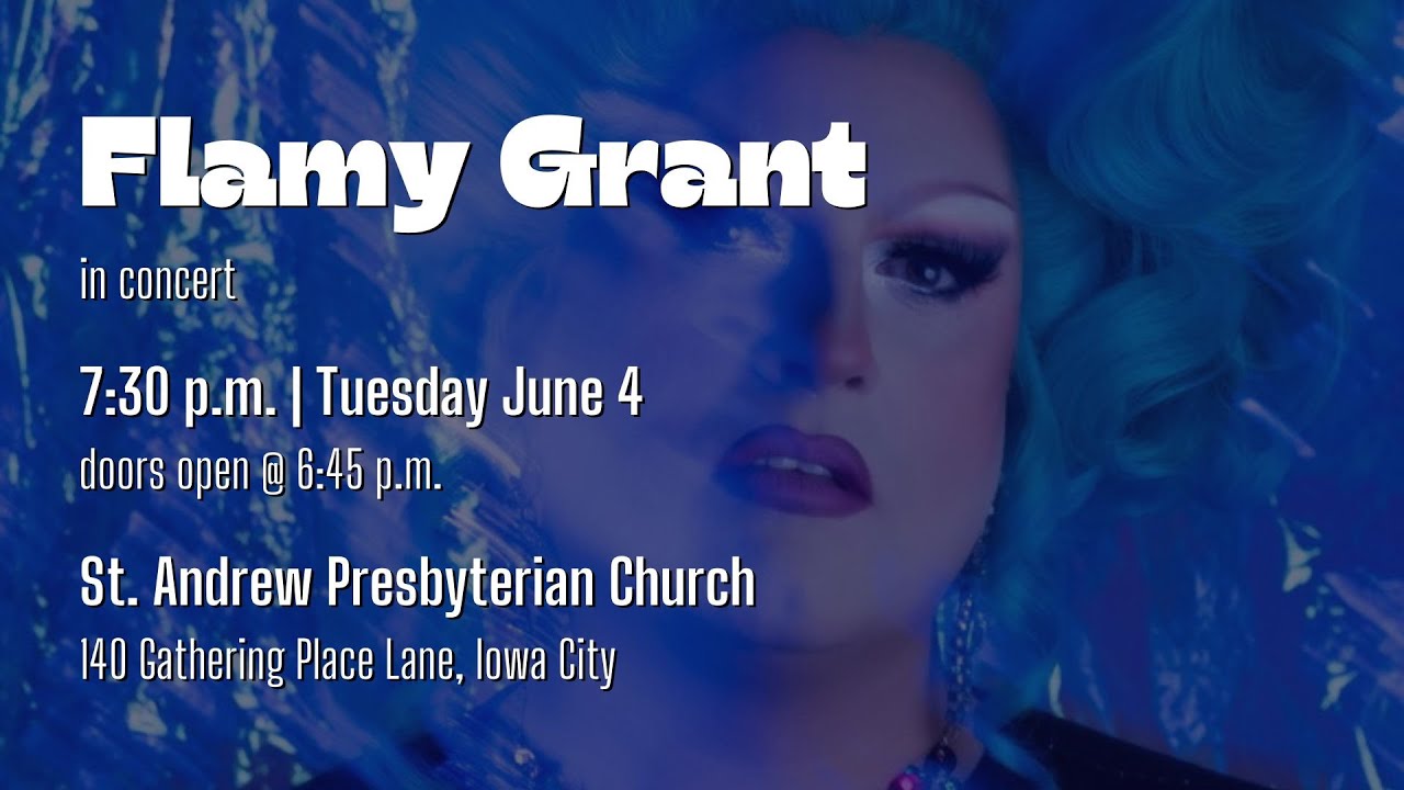 Flamy Grant Live @ St  Andrew Presbyterian, Iowa City