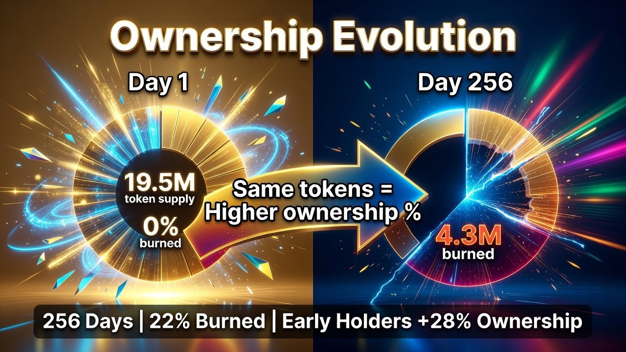256 Days of Burn: How PLAZM's Supply Compression Creates Ownership Consolidation