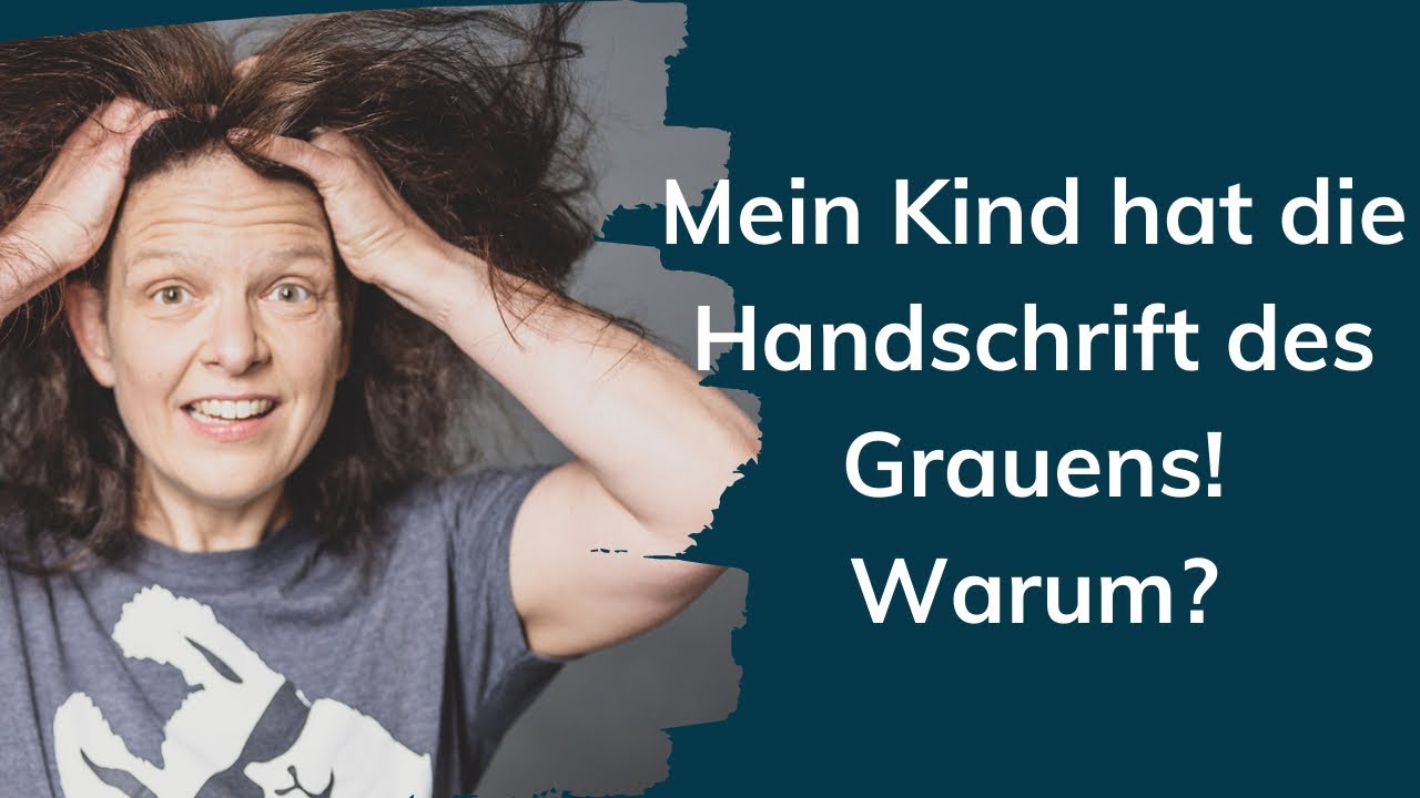 schlechte Handschrift verbessern: langsam und stockend schreiben muss das kein Schicksal bleiben
