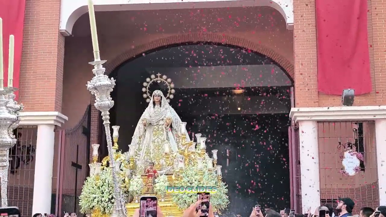 Virgen del Rocío Málaga 2025 #cofradesmalagueños #cofradiasmalaga