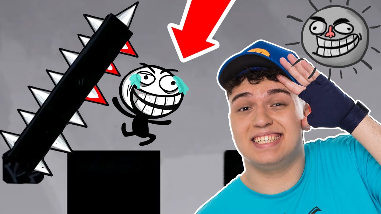 VIDA DE STICKMAN NAS ARMADILHAS MAIS PERIGOSAS DO MUNDO!! (Troll World)