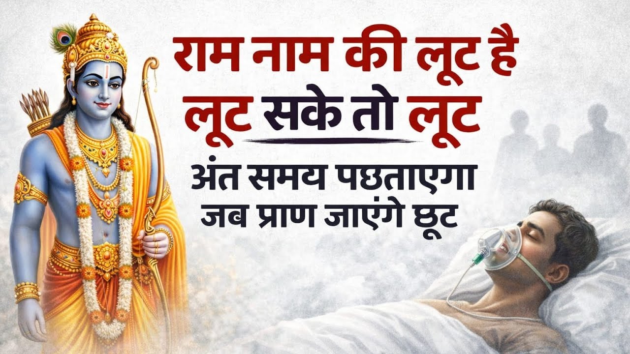 राम नाम की लूट है | लूट सके तो लूट | अंत समय पछताएगा | भावुक राम भजन