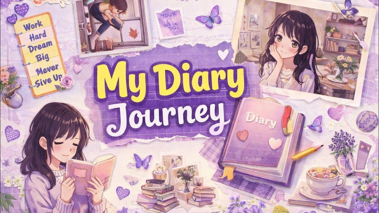 My dairy journey for cute sticker 😊 and astatic vibe #sadiaartz #for dairy journey 🫀 ✨ #viral