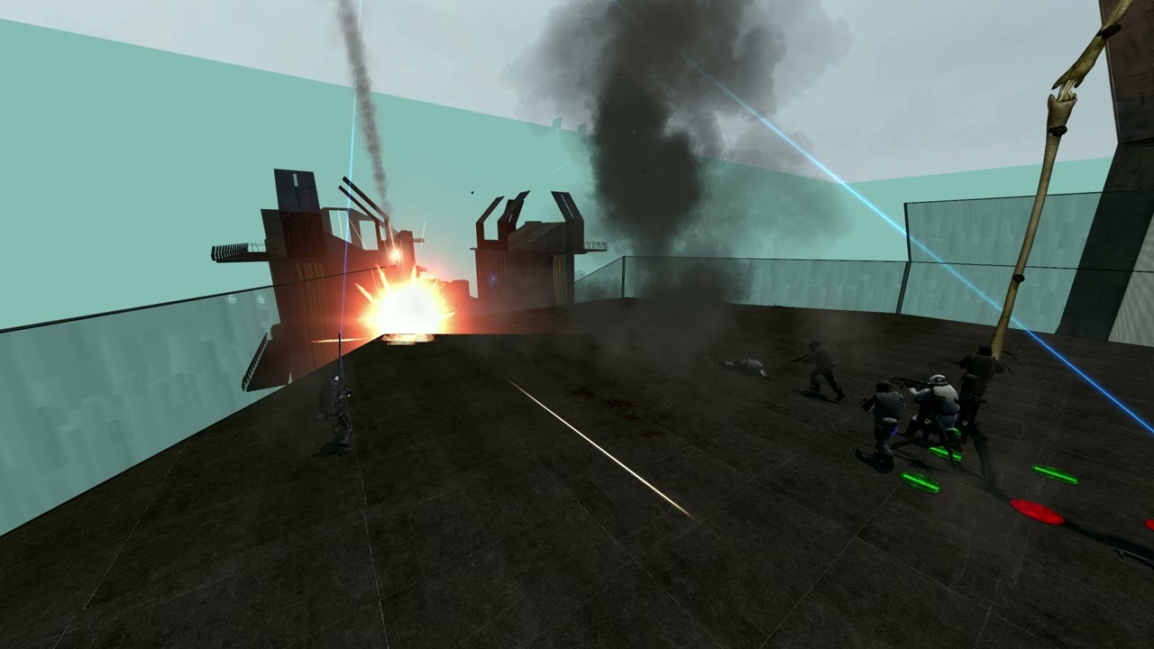 Garry's Mod Combine vs Delta Team