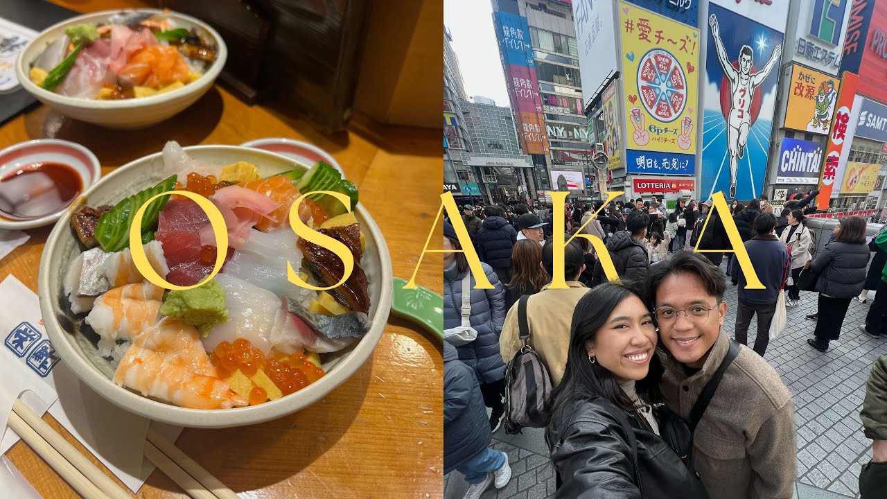 VLOG: BACK IN JAPAN! 🇯🇵 visa story time, Dotonbori food & coffee, Uniqlo/GU haul | Cookie Gonzalez