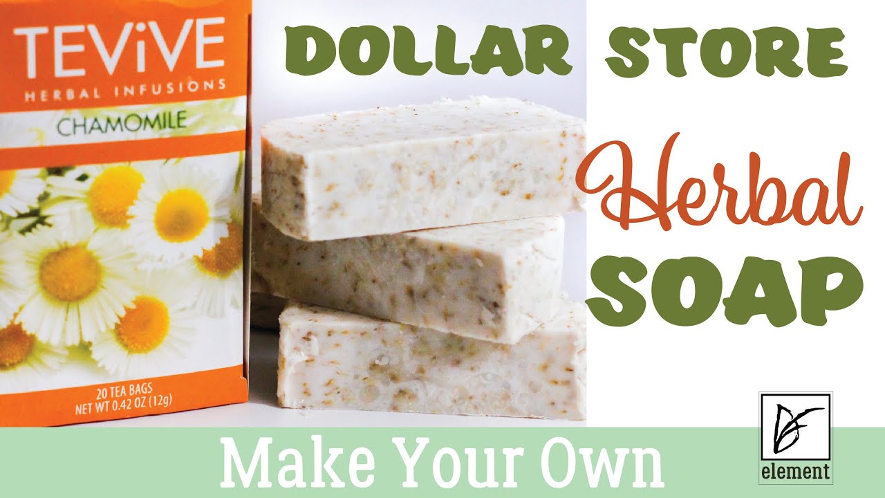 Dollar Store Herbal Soap  |  Make Your Own