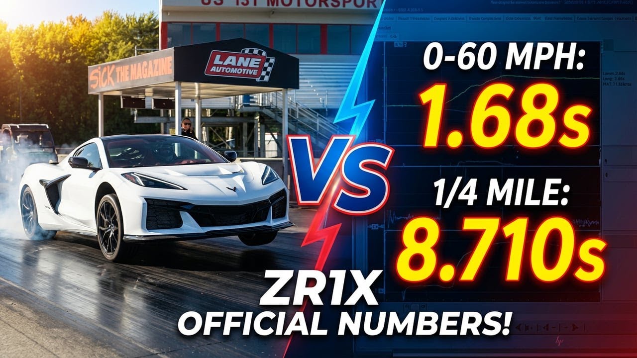 C8 Corvette ZR1X Official Specs Just Dropped And They Are INSANE!