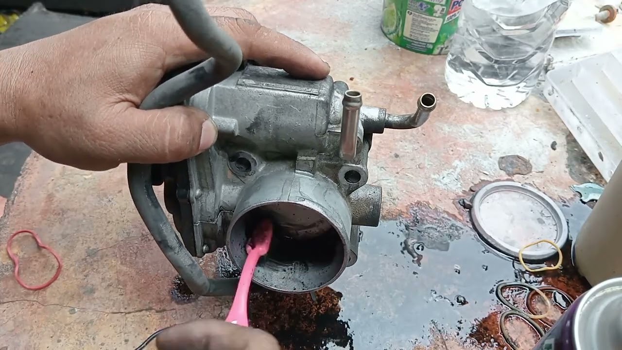 How to clean throttle body toyota camry ACV40