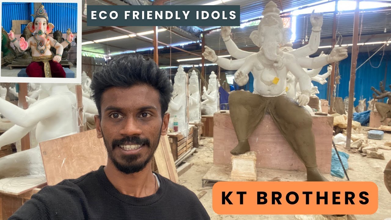 Mumbai style ganapathi idols | KT brothers | Biggest Ganesha idols | 2025 Ganesha idols