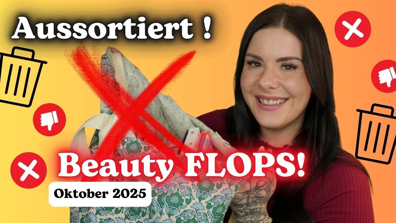 Aussortiert! 😵 Beauty Krempel kommt weg | Oktober 2025