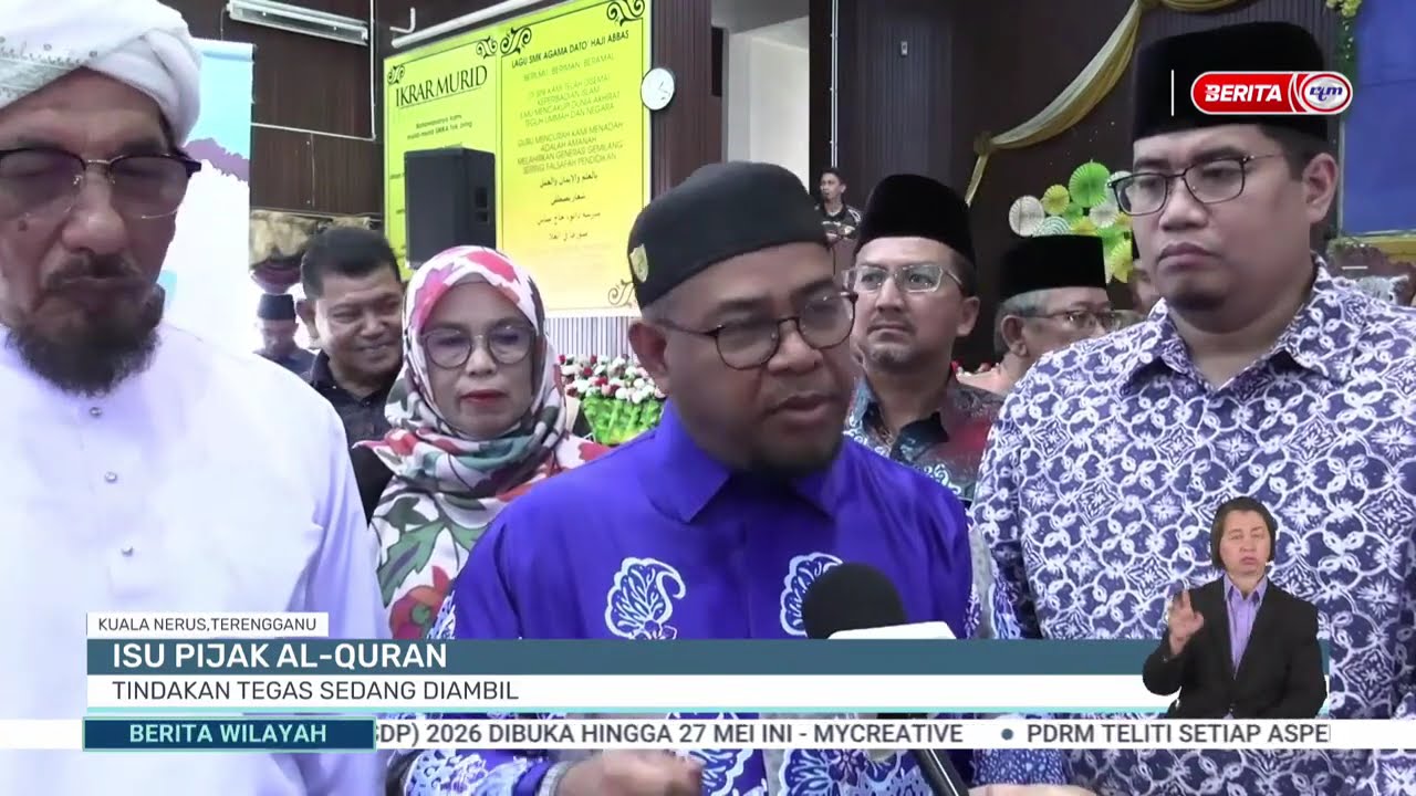 28 FEB 2026 - BERITA WILAYAH- ISU PIJAK AL-QURAN TINDAKAN TEGAS SEDANG DIAMBIL