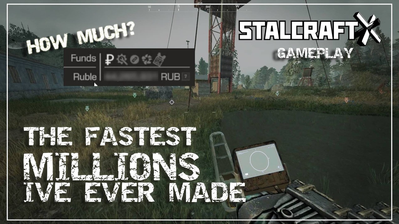 THE FASTEST RUBLES I EVER MADE | Stalcraft X Gameplay