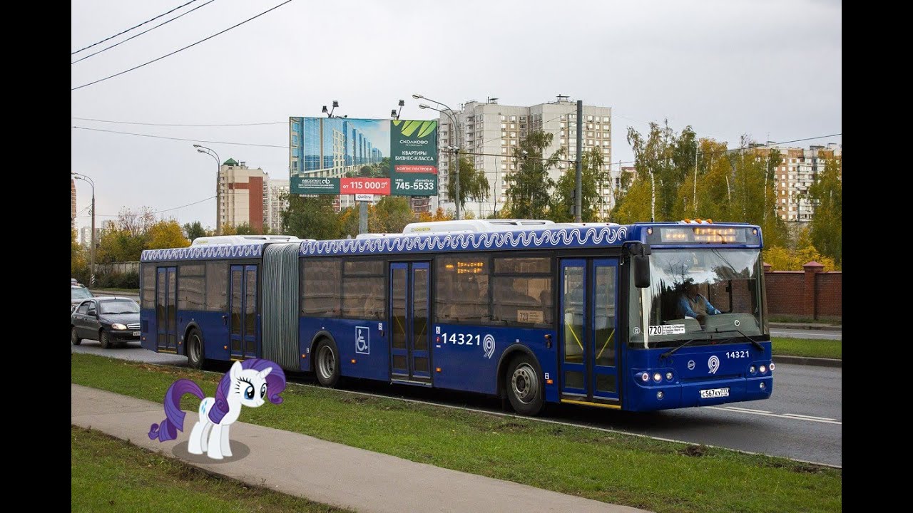 Поездка на автобусе ЛиАЗ-6213.22 № 14321 Маршрут № 688 Москва