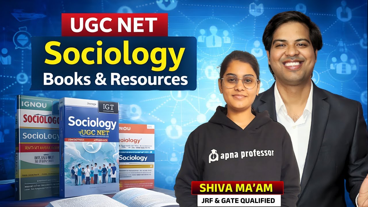UGC NET Sociology | Best Books & Resources for JRF 2025 🎯