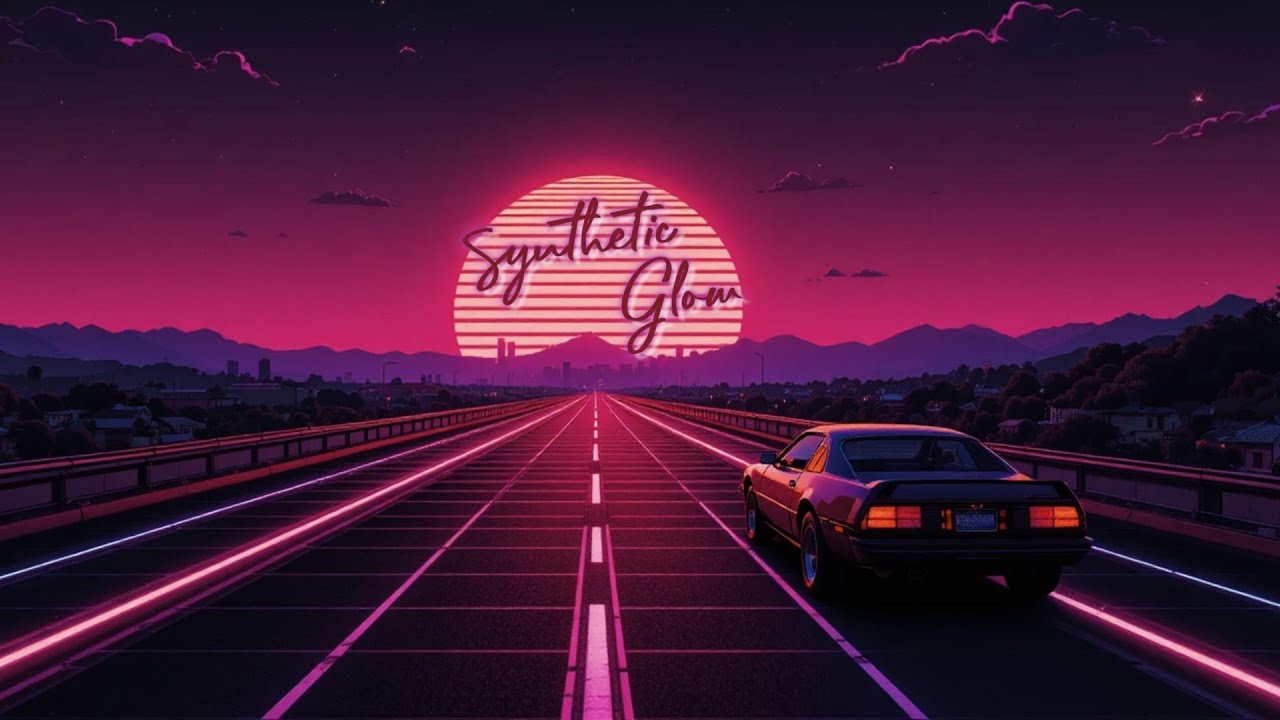 Synthetic Glow ✨ | 80s Retrowave & Synthwave Mix | Neon Dreams and Digital Emotions