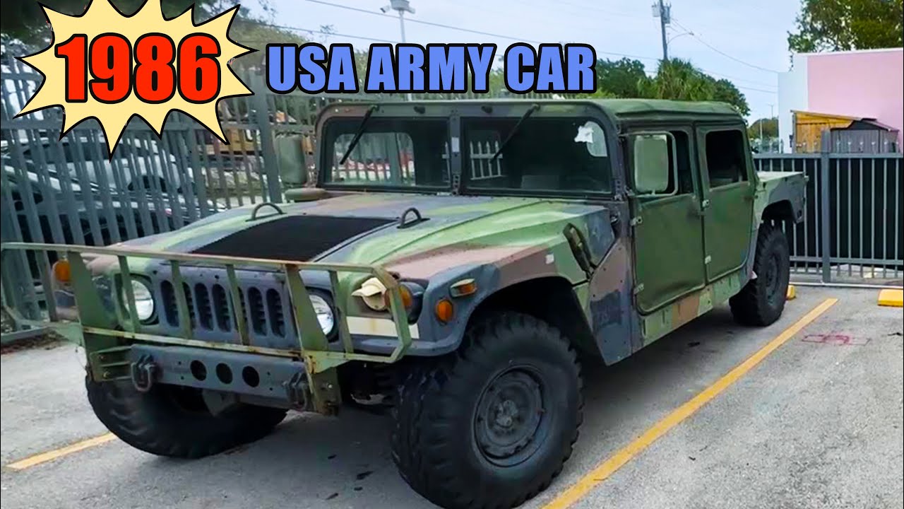 We Found a 100% Original USA HMMWV in Miami