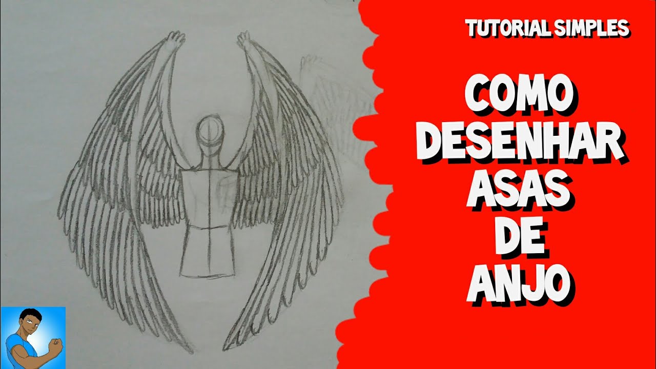 COMO DESENHAR ASAS DE ANJO