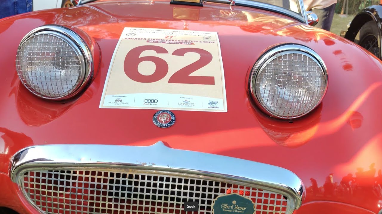Vintage Car🚙 Exhibition in JAIPUR