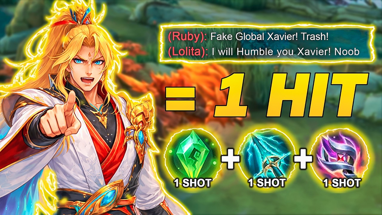 WTF DAMAGE! PLEASE ABUSE THIS NEW XAVIER ONEHIT BUILD 2026 💀  | XAVIER BUILD AND EMBLEM 2026 | MLBB