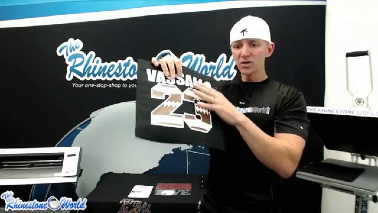 How To Heat Press a 3 Layer Design with Strip Flock, Leather, and Easyweed Heat Transfer Vinyl