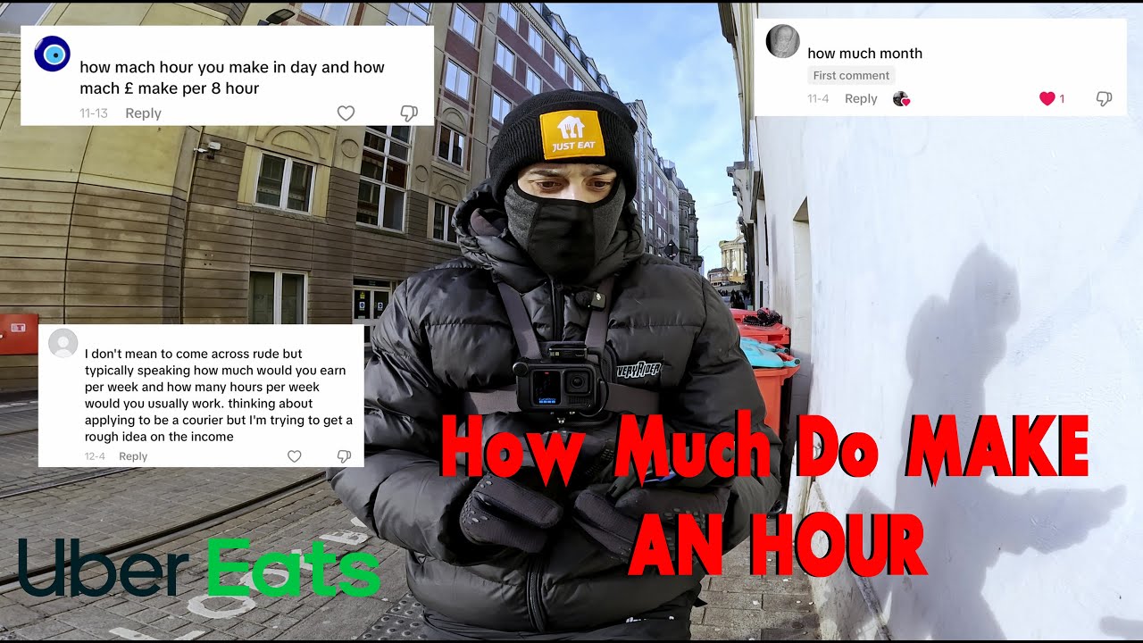 Сколько на самом деле можно заработать за 1 час в Uber Eats? (Подробный анализ заработка в режиме...