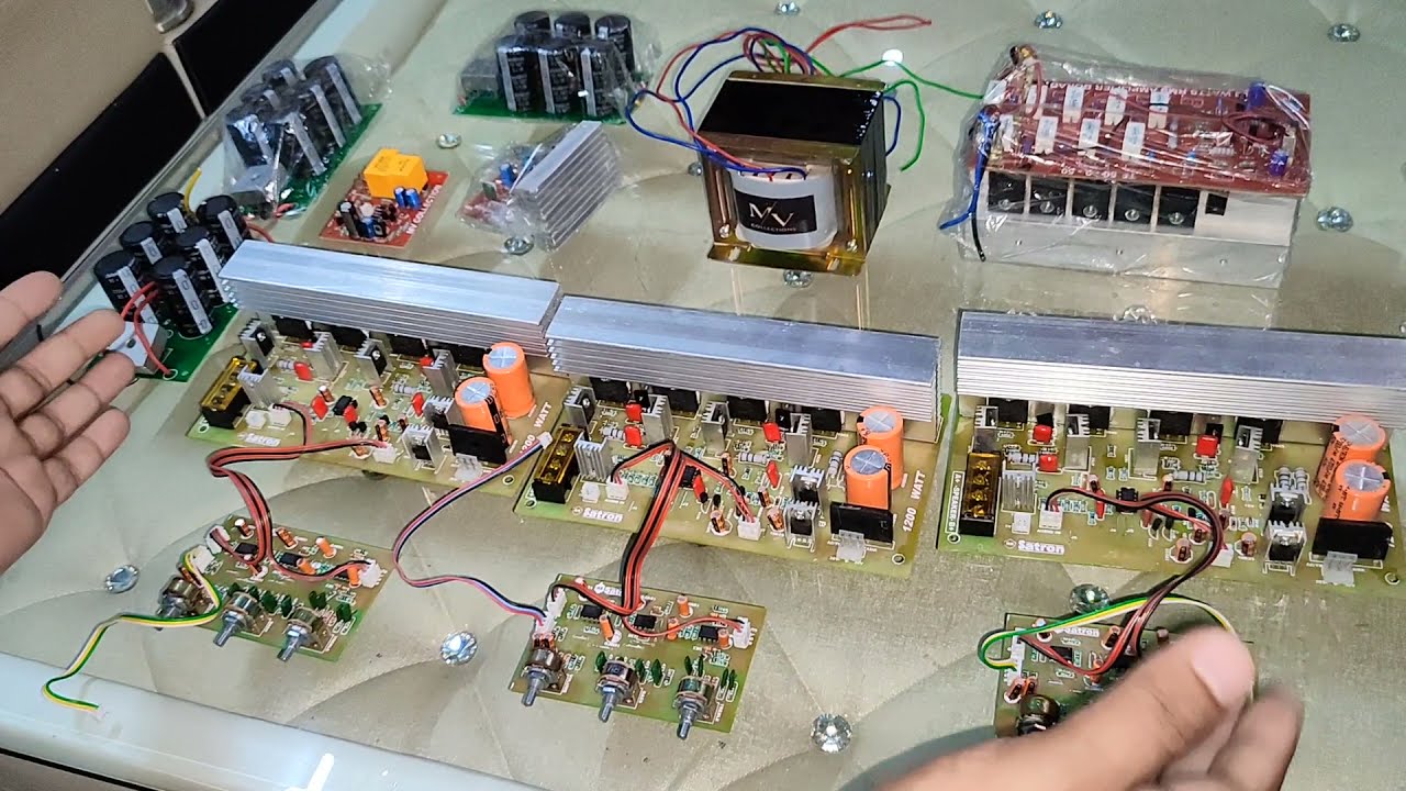 1200 WATT PMPO DAMDAAR AMPLIFIER BOARD BAHAUT HEAVY QUALITY HAI / MV COLLECTION .