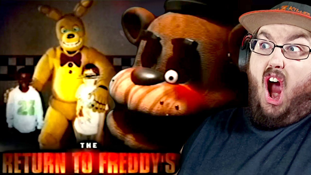 Возвращение к Фредди - Эпизод 1: После работы и Эпизод 2: Ночь первая [FNAF/VHS] #РЕАКЦИЯ FNAF!!!