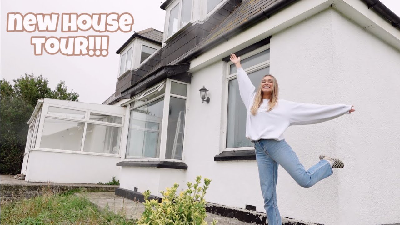 NEW HOUSE TOUR!!!!! renovation, doer upper project!! Cornish cottage || Talia Rose