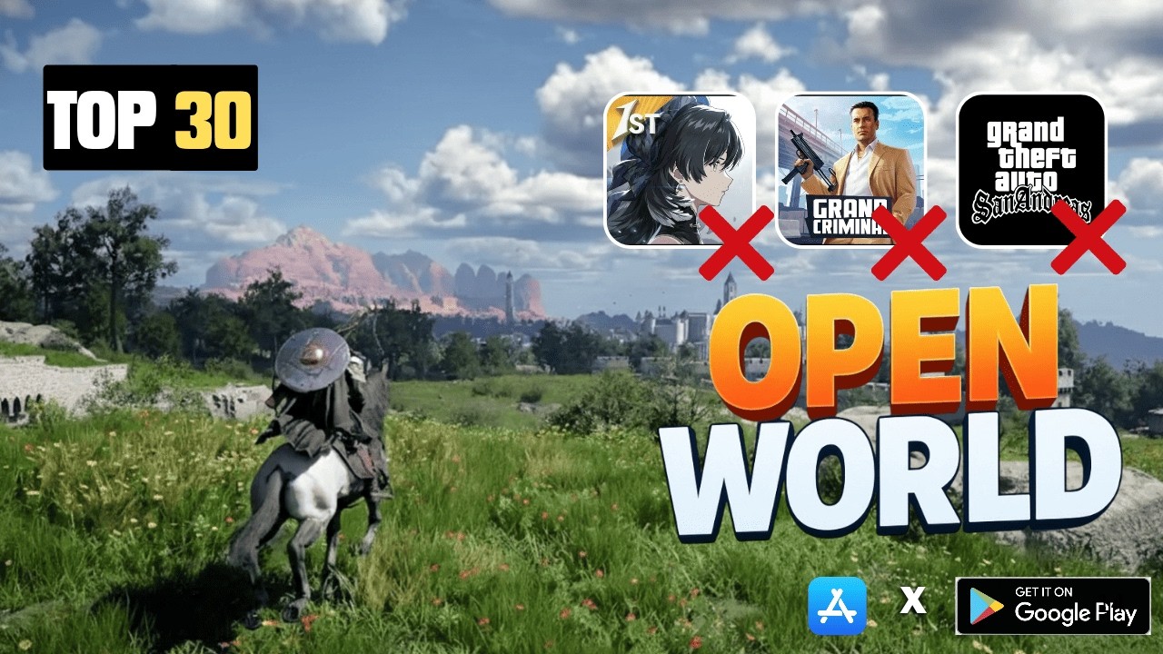 40 лучших новых мобильных игр с открытым миром (Android/iOS) 2026 года | Игры с высококачественно...
