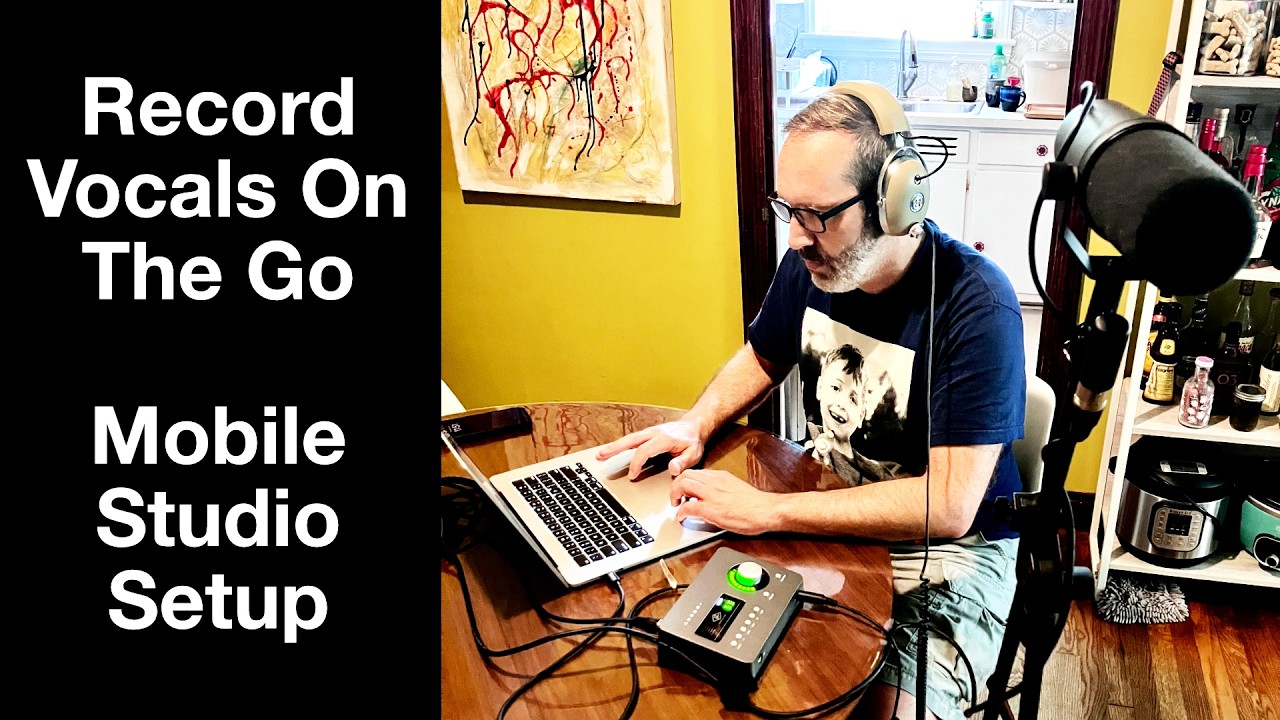 Mobile Recording Studio Setup and Gear - Vocals On The Go